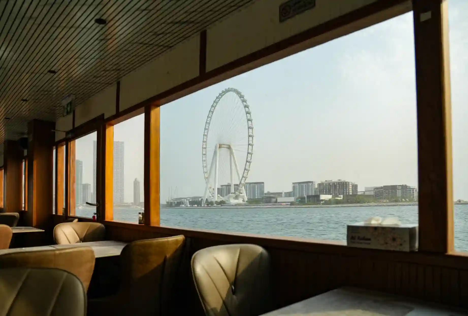 Beautifull view from dinner cruise dubai marina