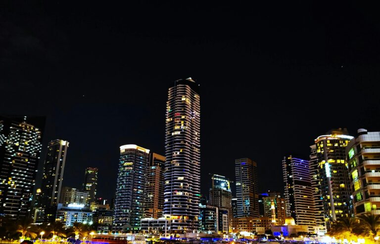 Night Views from Dubai Marina Cruise